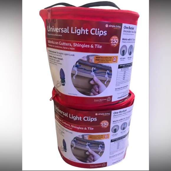 Christmas Light Clips Approximate 300 Light Clips New in Package - Picture 3 of 4